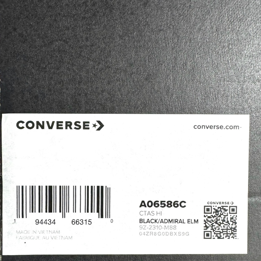 Converse Chuck Taylor Canvas Gray High Sneakers Skate Shoes Men's Size A06586C - Picture 10 of 10